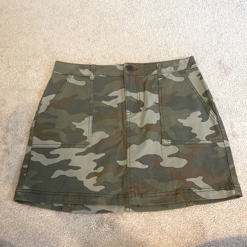 Camo skirt